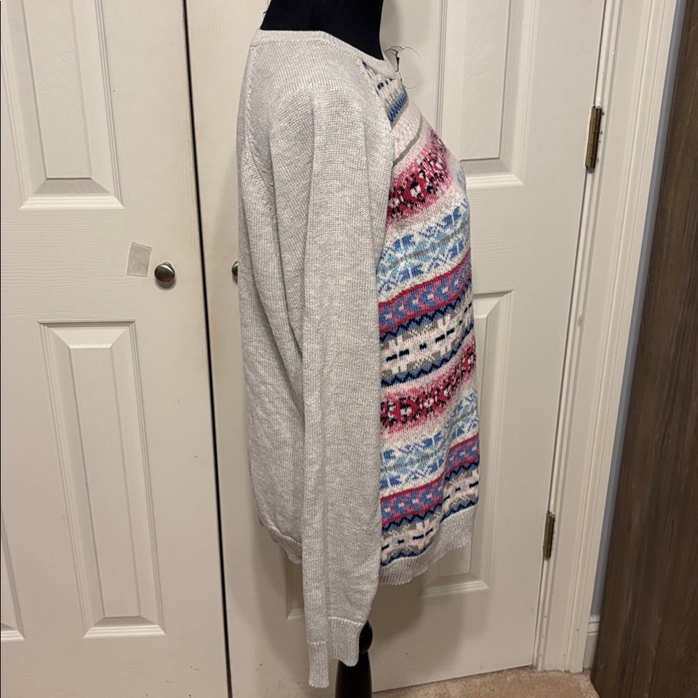 Chaps Snowflake Sweater - Picture 4 of 9